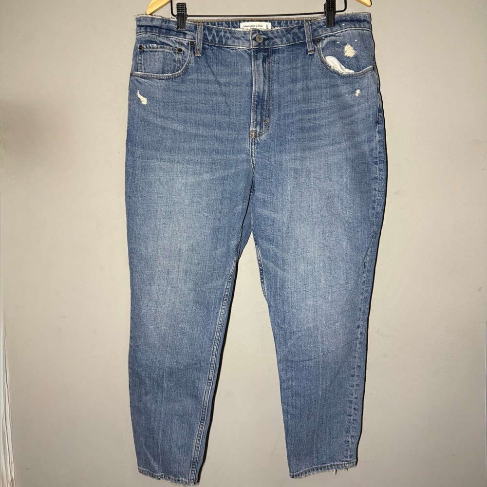 Abercrombie & Fitch Curve Love The Skinny High Rise Women's Jeans size 16 R / 33